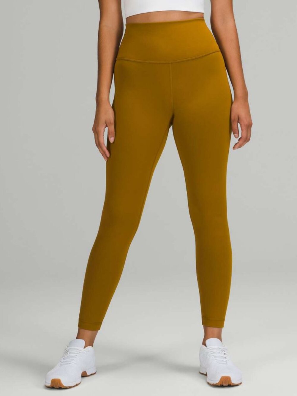 Lululemon Wunder Train High-Rise Tight Legging Gold Spice Size 2